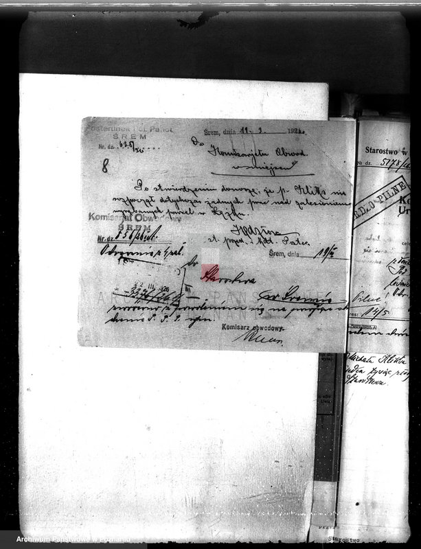 image.from.unit.number "Nadzór nad gospodarką w lasach majętności Łążek powiat śremski"