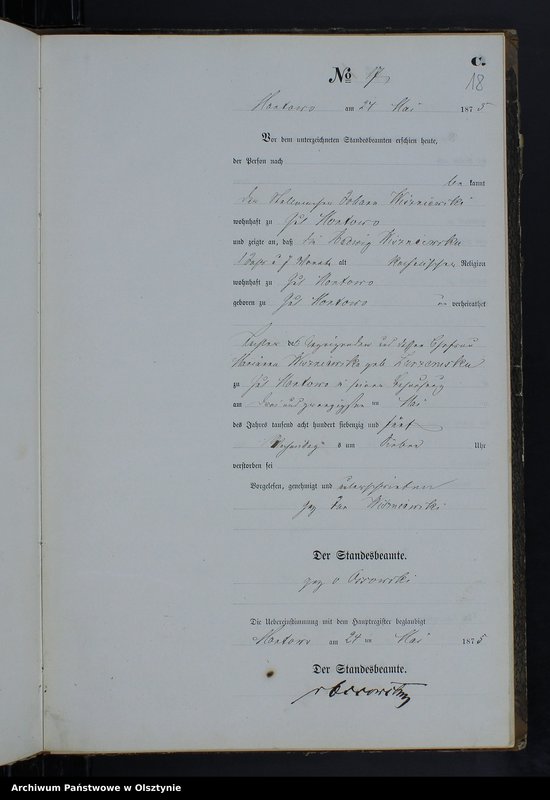 image.from.team "Urząd Stanu Cywilnego w Zwiniarzu pow. nowomiejski"