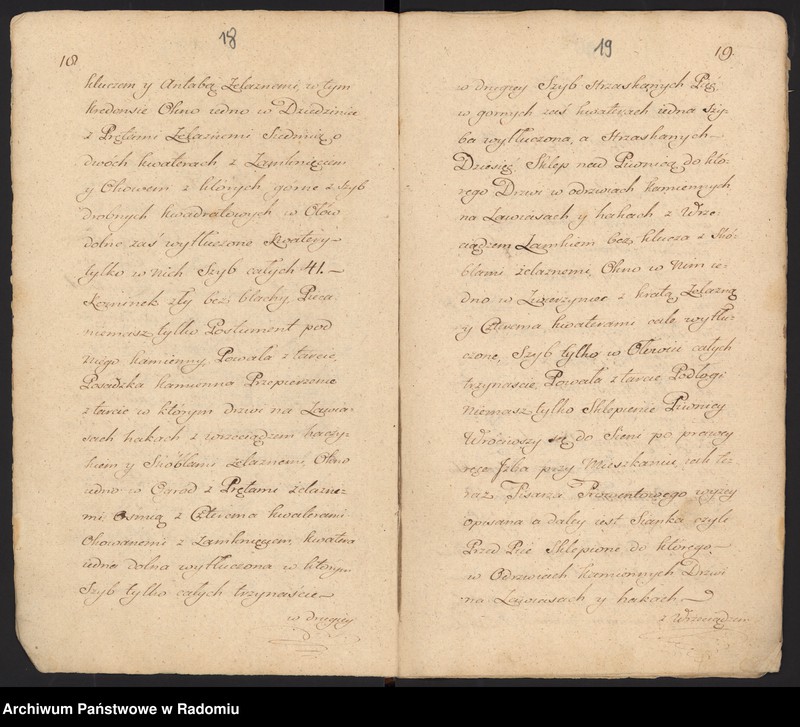 image.from.unit.number "Lustracja klucza bodzeckiego 1789 roku [oraz] lustracja klucza cisowskiego"