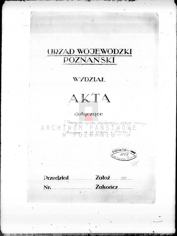 Obraz 4 z jednostki "/Towarzystwo Ogrodu Działkowego i Hodowli Drobnego Inwentarza im. św. Wojciecha w Poznaniu/"