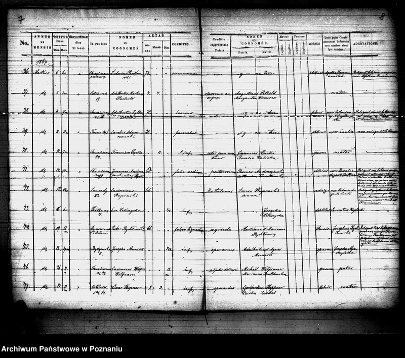Obraz 5 z jednostki "Księga zgonów"