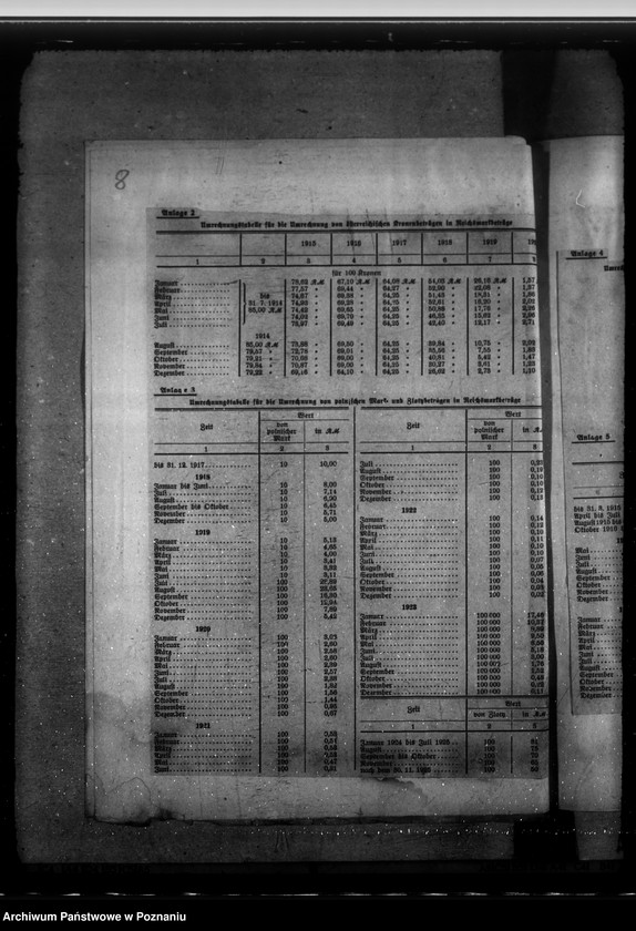 Obraz 12 z jednostki "Wertzuwachssteuer. Schankerlaubnissteuer"