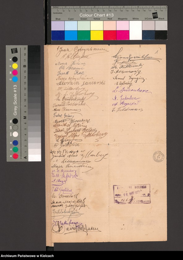 Obraz 3 z jednostki "[Wybory do Zarządu gminy wyznaniowej żydowskiej w Bodzentynie]"