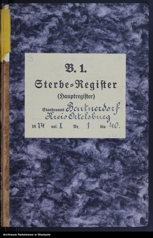 image.from.unit.number "Haupt-Sterbe-Register Nr 1 - 40"