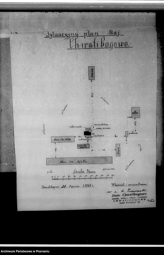 Obraz 13 z jednostki "Majętność Chwalibogowo I powiat wrzesiński własność Mieszkowskiego nr woj. kotła 5782"