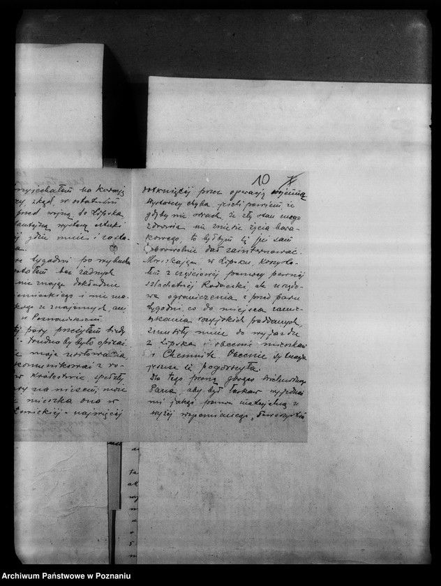 Obraz 14 z jednostki "Korespondencja Polaków przebywających w Lipsku i Saksonii w sprawie pomocy materialnej."