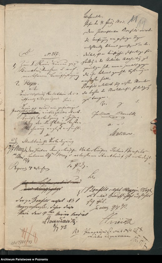 Obraz 17 z jednostki "A. betr. Julius Bonfils aus Warschau"