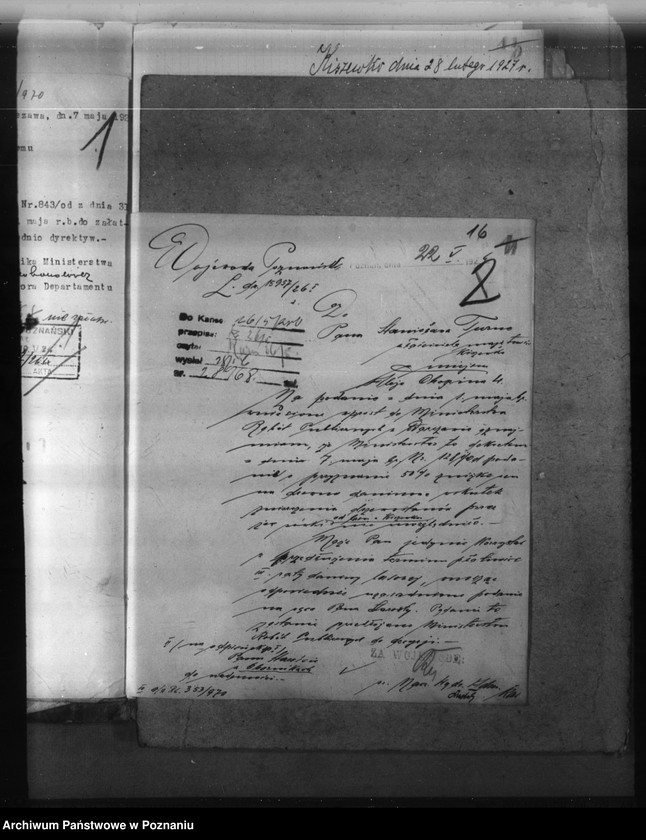 image.from.unit.number "Nadzór nad gospodarką w lasach majętności Kiszewko powiat obornicki"