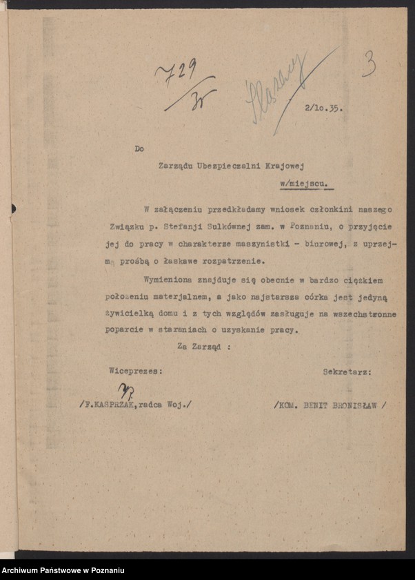 Obraz 6 z jednostki "Akta Koła: Powstańcy Śląscy Koło Poznań."