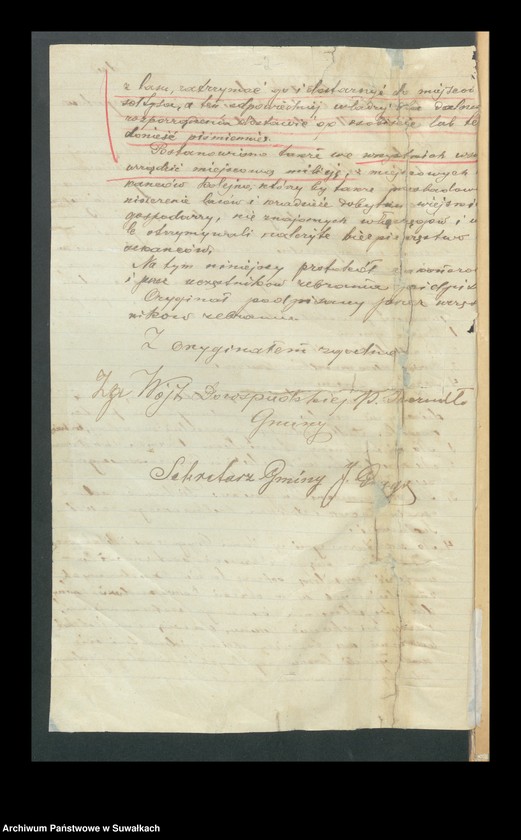 image.from.unit.number "[Korspondencja Zarządu Tymczasowej Rady Obywatelskiej Okręgu Suwalskiego z władzami miasta Augustowa]"