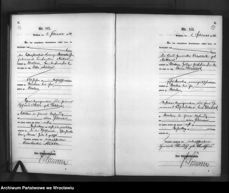 image.from.unit.number "Sterbe-Haupt-Register Breslau I 1880 Band 2"