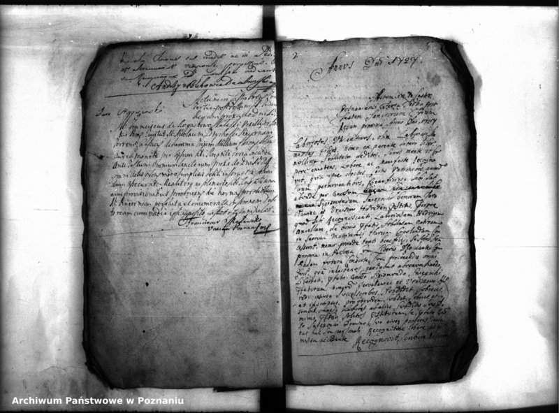 Obraz 13 z jednostki "Inscriptiones, resignationes [protocollon]"