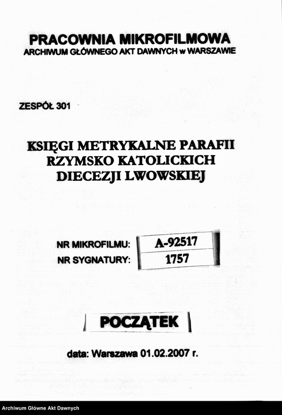 image.from.unit.number "Parafia: Janów (Gródecki). Dekanat: Gródek Jagielloński. Kopie z ksiąg metrykalnych ur., śl. dla całej parafii (miasto Janów i wsie)."
