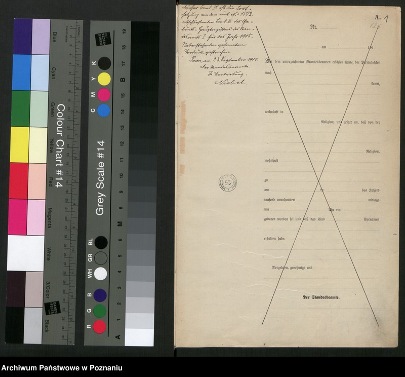 Obraz 3 z jednostki "Księga miejscowa urodzeń tom IV[Rejestr główny urodzeń]"