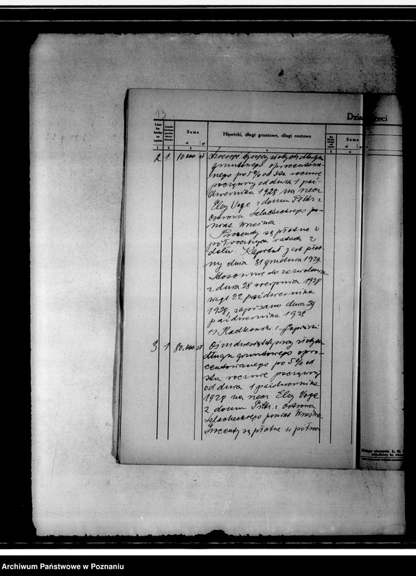 Obraz 17 z jednostki "Uwierzytelniony odpis księgi wieczystej obwodu dworskiego w Jabłonowie powiat chodzieski"