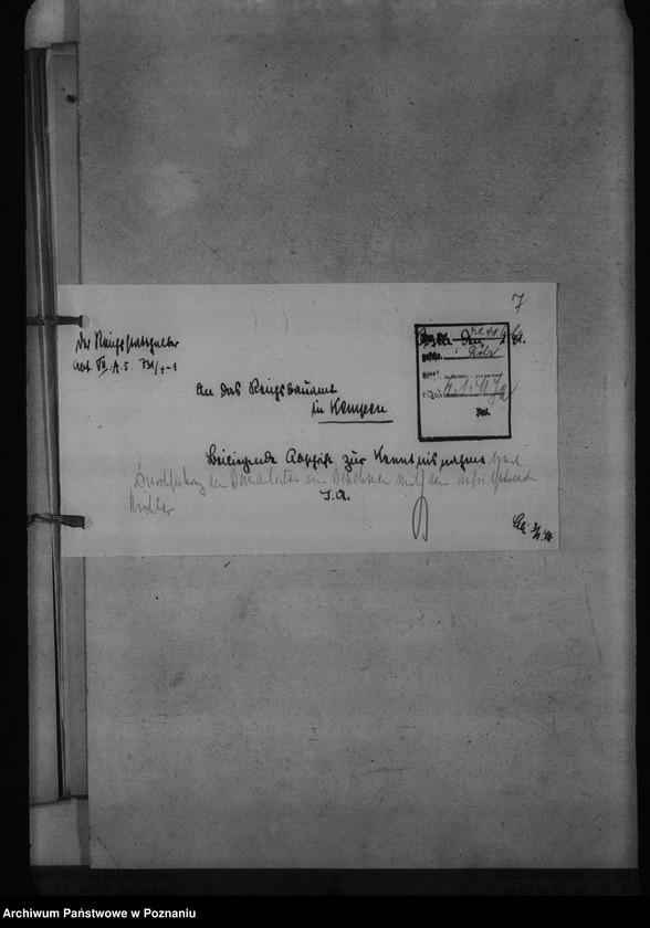 Obraz 11 z jednostki "Amtsgericht Kempen - Kępno"