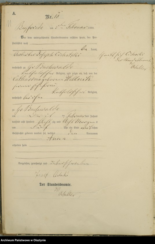 image.from.unit.number "Geburts-Haupt-Register Nr 1 - 110"