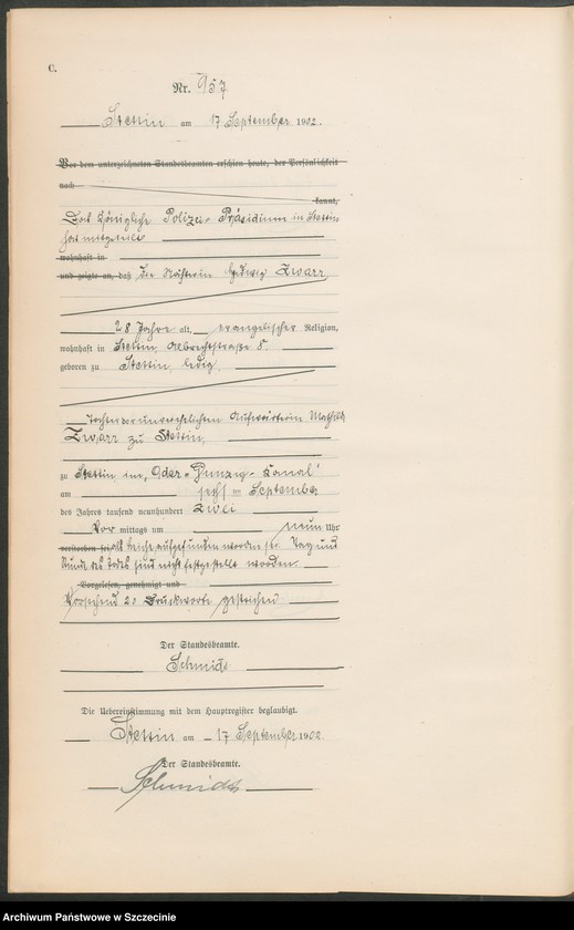 image.from.unit.number "Sterbe-Register (Neben-Register) Band III"