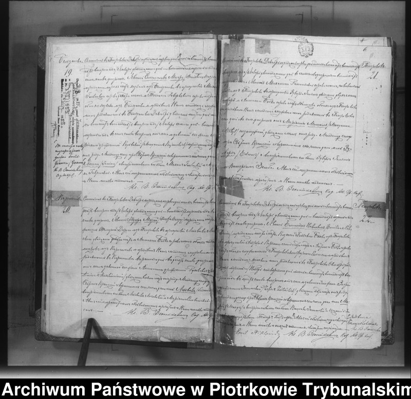 Obraz 8 z jednostki "[Księga duplikat aktów urodzonych, zaślubionych i zmarłych]"