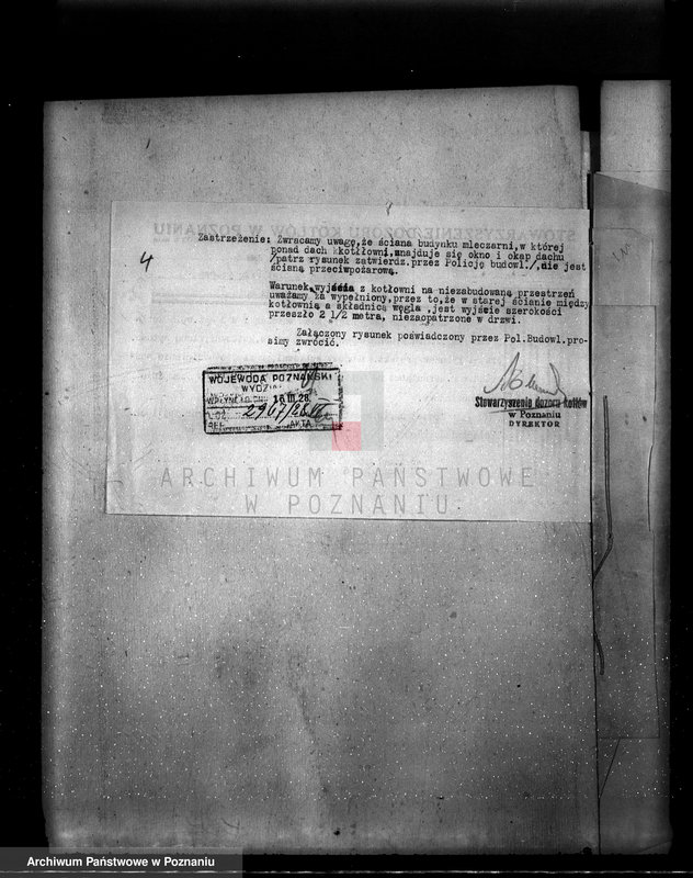 Obraz 8 z jednostki "Mleczarnia parowa O. Bernuthe w Czempiniu, pow. kościański nr woj. kotła 1922"