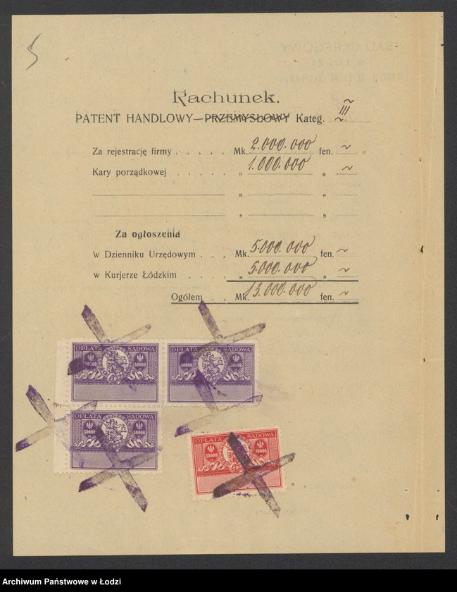 Obraz 7 z jednostki "Fajwel Epsztein – sprzedaż czapek"