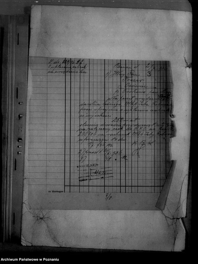 Obraz 7 z jednostki "/Majętność leśna/ Ossowiec/ powiat mogileński"