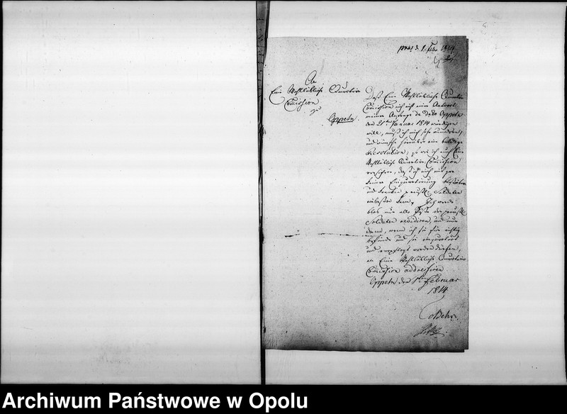 Obraz 8 z jednostki "[...] die Gegenstände der Bequartirung, Verpflegung der Einquartirung, Quartiergeld - Beiträge pro Aprill 1814 Vol. IV"