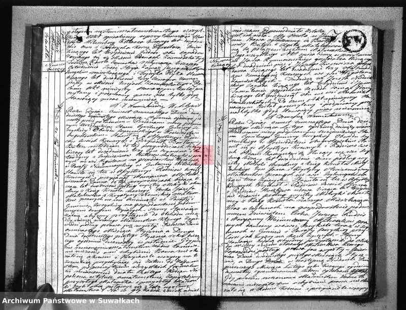 image.from.unit.number "Akta urzędnika stanu cywilnego gminy i parafii sereyskiey zaślubionych od dnia 1-go stycznia 1818 do ostatniego grudnia tegoż roku"