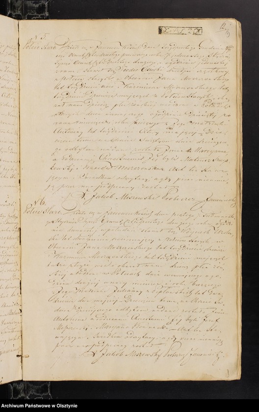 image.from.unit.number "Dupplicat Akt Urodzenia, Zaslubionych i Zmarłych Urzędnika Stanu Cywilnego Parafij Janowiec Kościelny za czas od 1 Stycznia do ostatniego Grudnia 1842 roku"