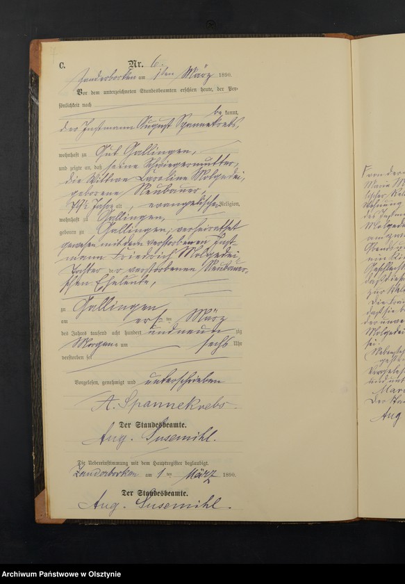 image.from.unit.number "Sterbe-Neben-Register Nr 1 - 47"