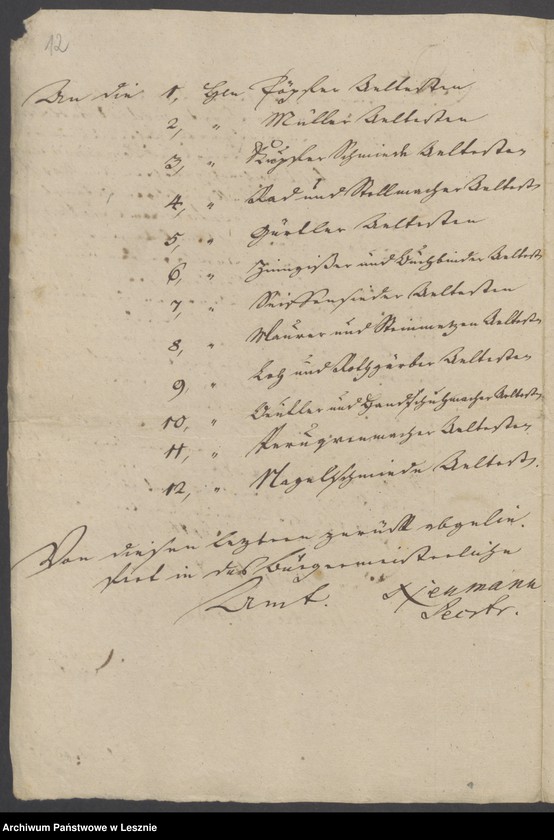 Obraz 15 z jednostki "[Zirkulare vom 6 September 1794 in Betreff der in Südpreussen ausgebrochenen Unruhen, Publikation derselben und Bericht]"