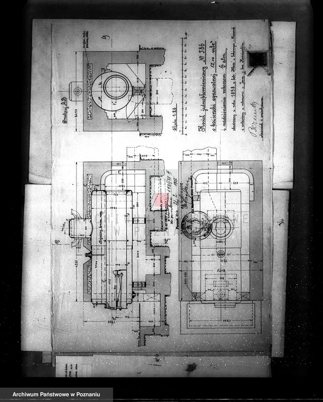 Obraz 12 z jednostki "Mleczarnia parowa w Jerce pow. kościański własność Otton Bermuth z Borowa nr woj. kotła 1816"