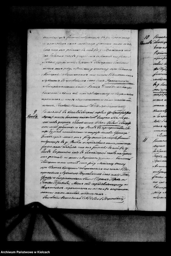 image.from.team "Akta stanu cywilnego Parafii Rzymskokatolickiej w Kozłowie, powiat miechowski"