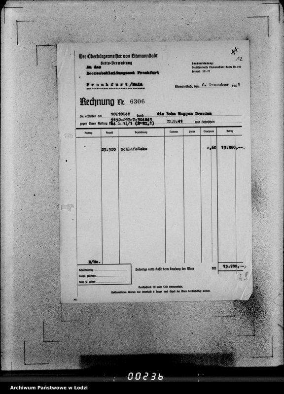 Obraz 16 z jednostki "297 Schlafsäcke. Auslieferungen"