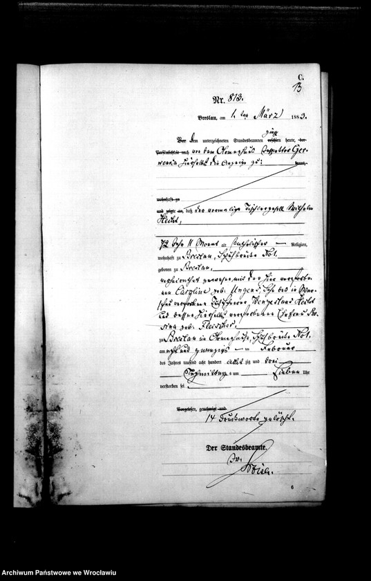 image.from.unit.number "Sterbe-Haupt-Register Breslau I 1883 Band 3"