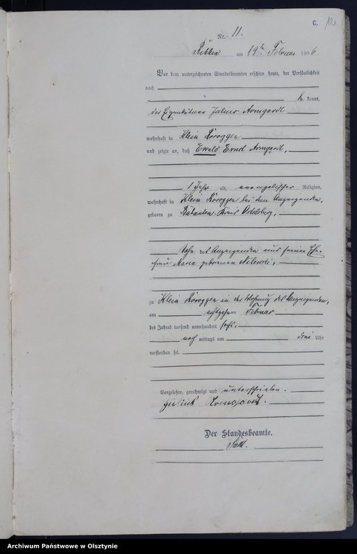 image.from.unit.number "Sterbe-Haupt-Register Nr 1 - 74"