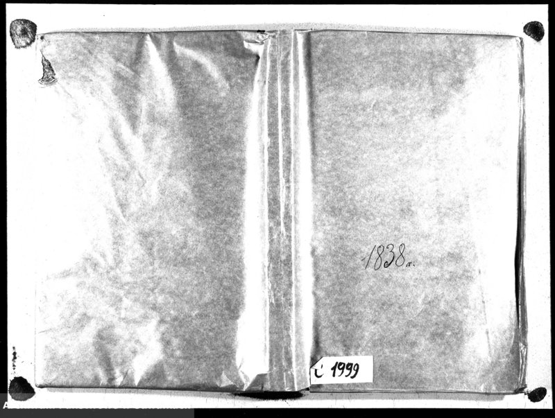 image.from.unit.number "Duplikat Aktów Urodzonych Zaślubionych y Zmarłych Osób w ciągu całego Roku 1838 Parafij Katolickiey Mirosław"