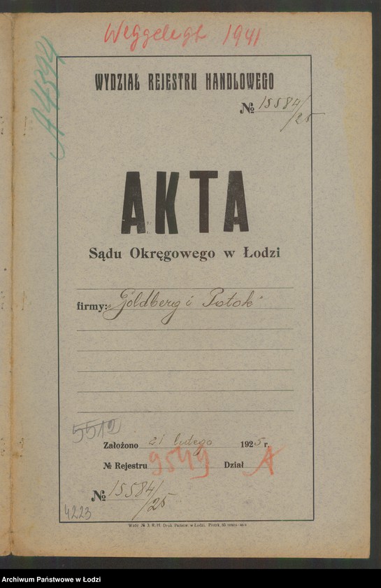 Obraz 2 z jednostki "Goldberg i Potok- kupno i sprzedaż manufaktury"