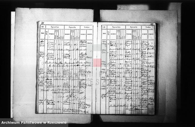 Obraz 17 z jednostki "Księga małżeństw"