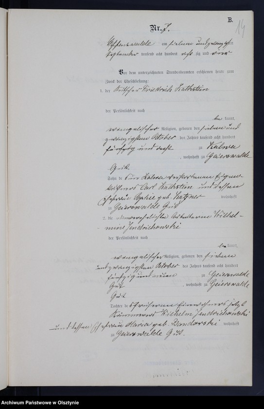 image.from.unit.number "Heiraths-Neben-Register Nr 1 - 15"