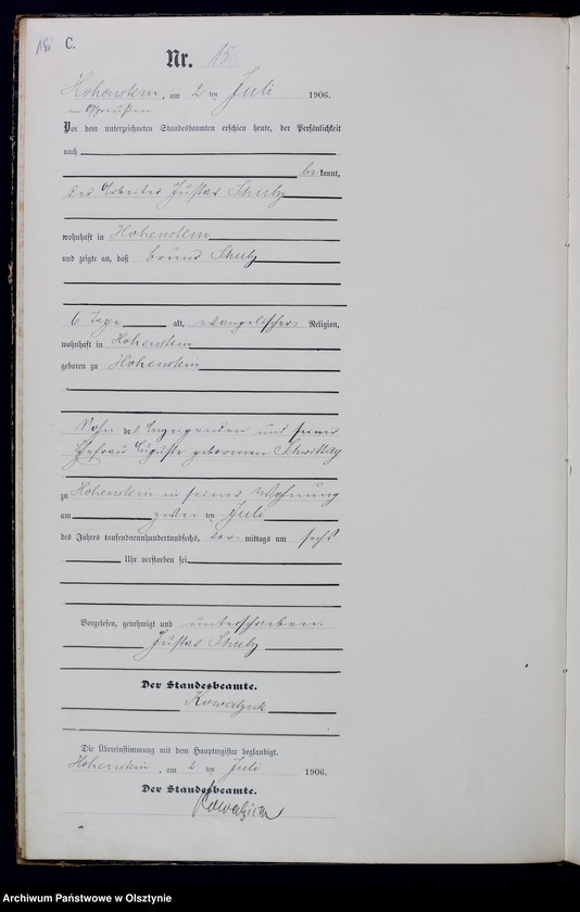 image.from.unit.number "Sterbe-Neben-Register Nr 1 - 38"