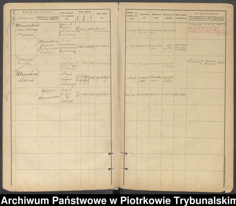 Obraz 19 z jednostki "[Księga ludności stałej wsi: Folwarki, Podborowe, Podcerkowizna, Klekowiec, Sucha Wieś]"