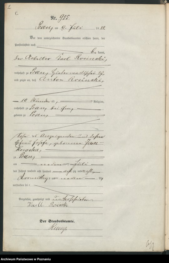 Obraz 5 z jednostki "Księga zgonów t. III"