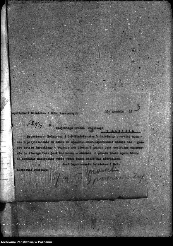 Obraz 6 z jednostki "Sprawy gospodarcze-ogólne Opał departamentu"