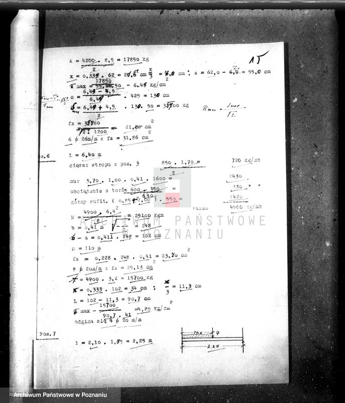 Obraz 19 z jednostki "Zatwierdzenie projektu zakładu przemysłowego /urządzenie bekoniarni/ nr 426, własność Magistrat m. Grodziska"