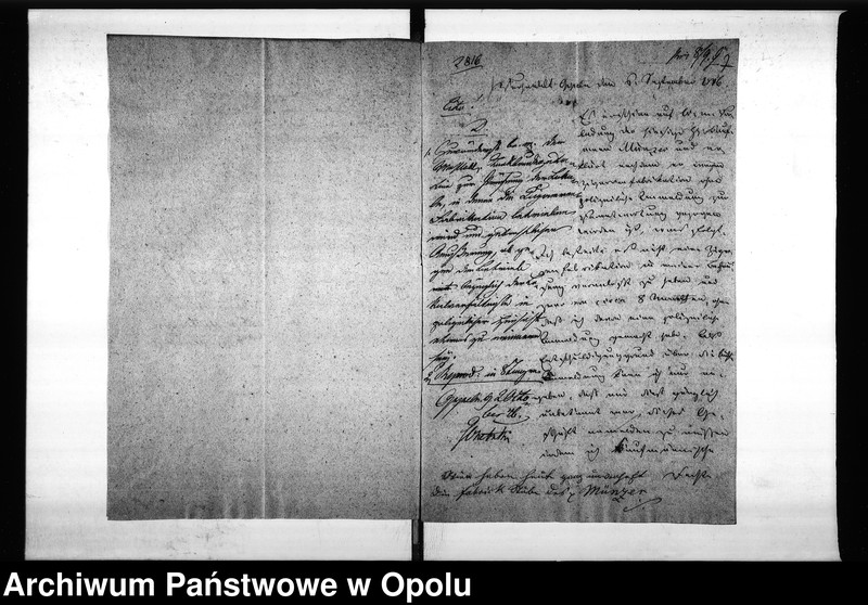 Obraz 9 z jednostki "Acta des Magistrats zu Oppeln betreffend: die vom Kaufmann Isaak Münzer angelegte Cigarren-Fabrik de Anno 1846"