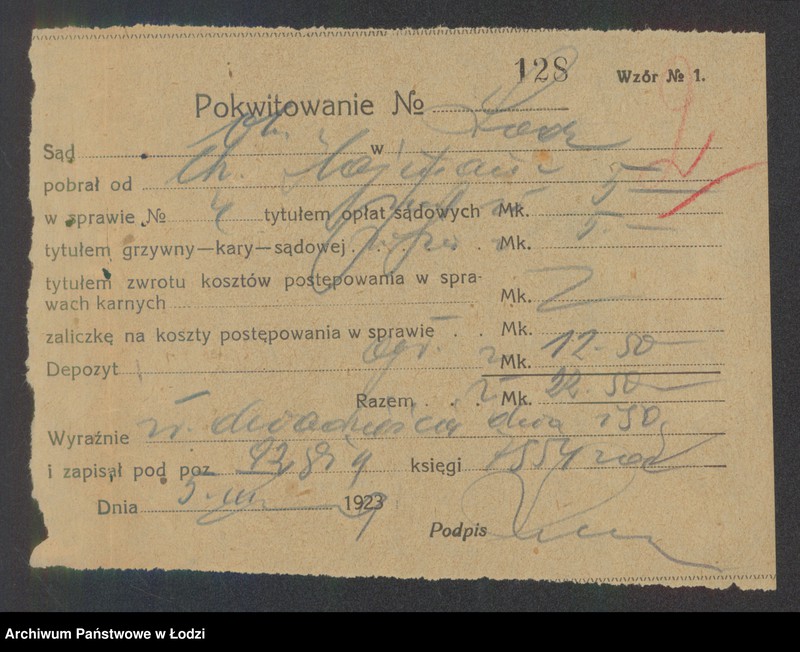 Obraz 4 z jednostki "Chaskiel Hajman- tkalnia mechaniczna"