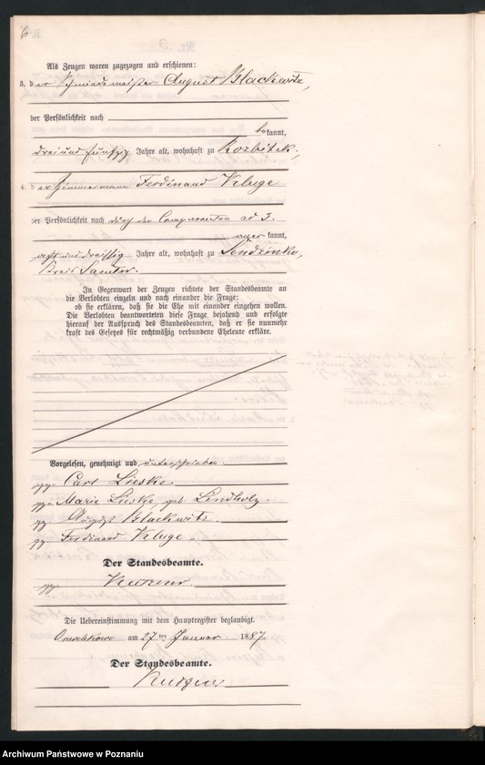 Obraz 9 z jednostki "Księga małżeństw"