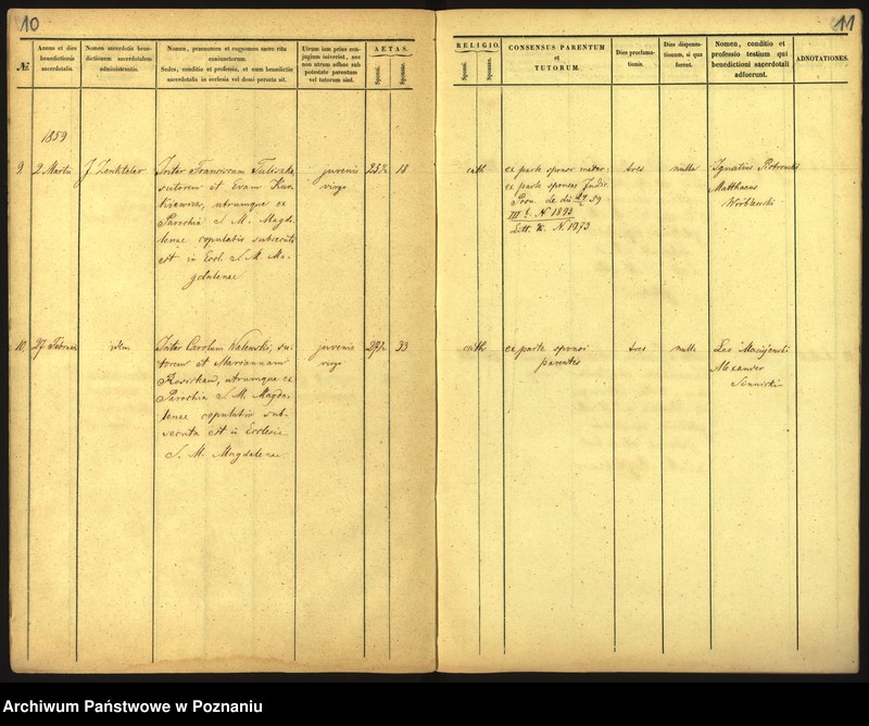 Obraz 8 z jednostki "Księga małżeństw"