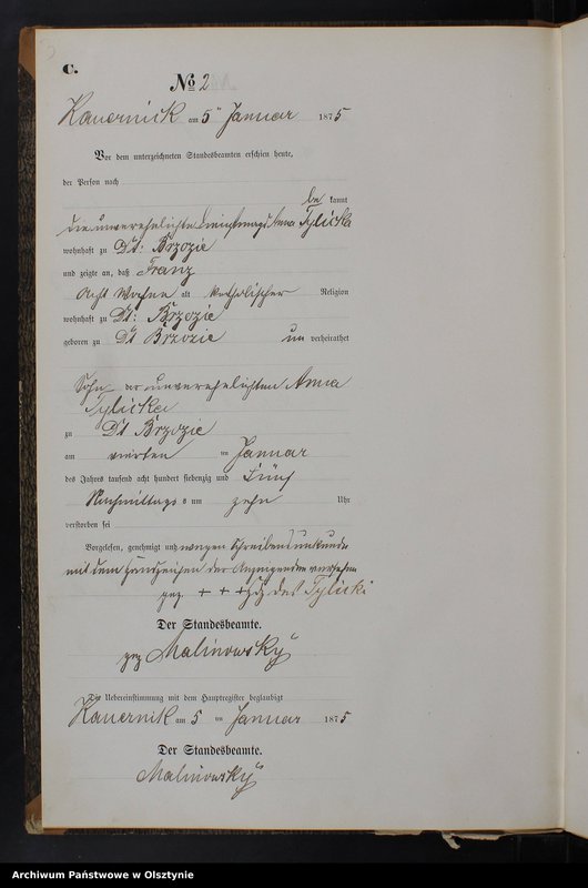 image.from.unit.number "Sterbe-Neben-Register Tom I,Nr 1 - 62"